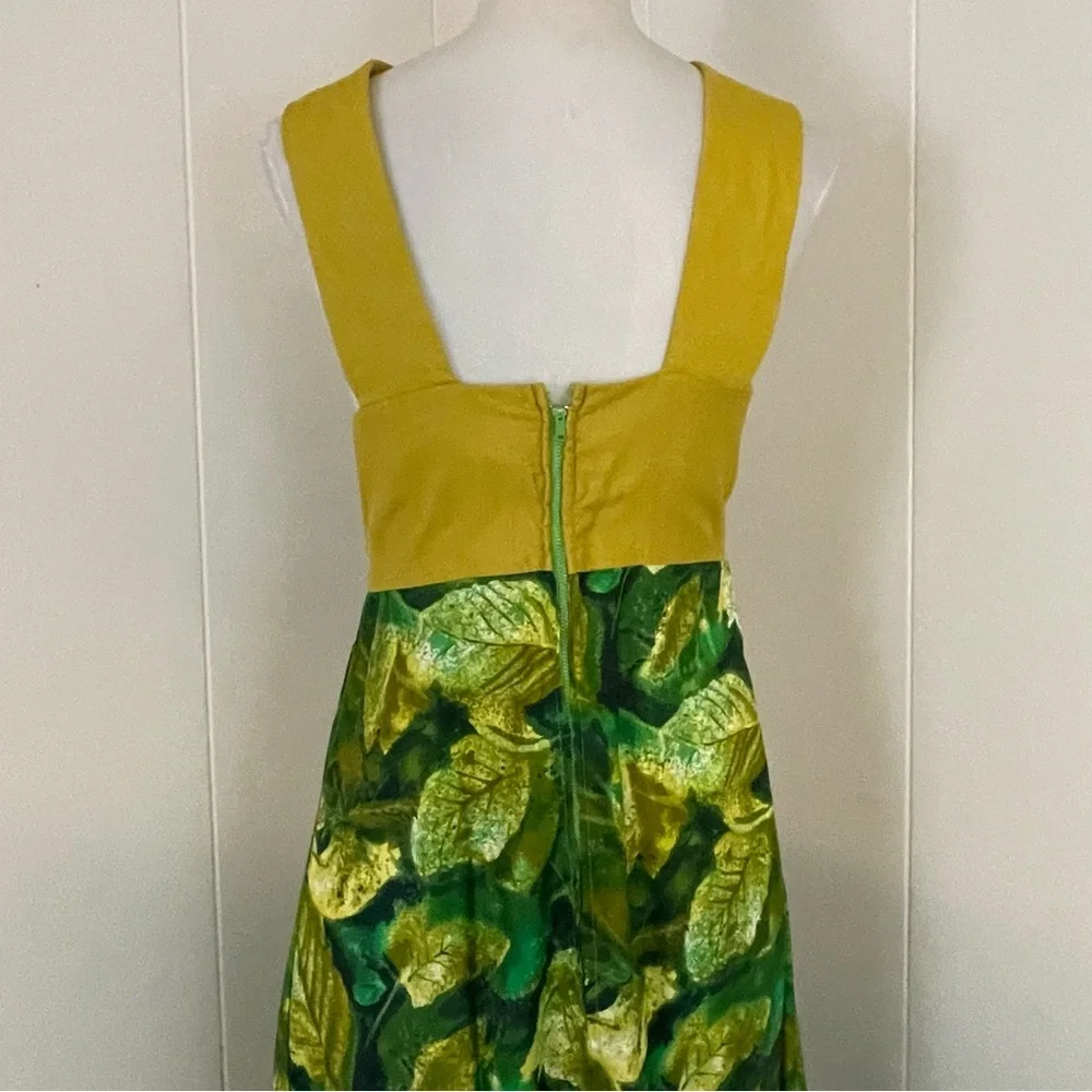 Vintage Floral Dress Women’s S Halter‎ Sleeveless Maxi Colorful Boho Hippie - Picture 5 of 8